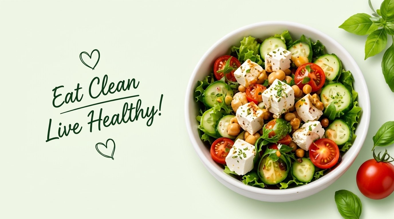 Wow Salads Gourmet Mediterranean Salad Bowl - Eat Clean Live Healthy!