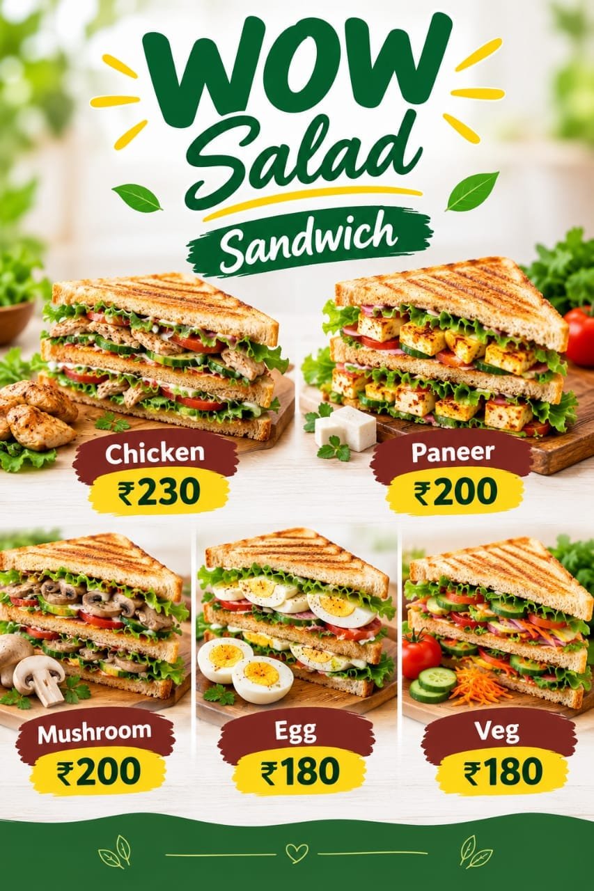 Wow Salads Gallery Poster
